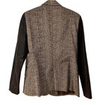 Michael Kors BROWN ZIPPERED POCKETS BUTTON CLOSE BLAZER SIZE 12 Photo 1