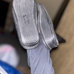 Alegria  PG  Black Shimmer Leather Sandals Women's Size 37 Photo 6