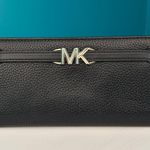 Michael Kors MK Wallet  Black Logo Leather  Photo 0