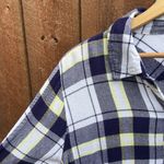 Rails  Hunter Navy and Yellow Flannel Size Small Photo 14