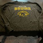 Fanatics women’s 2X Boston Bruins long sleeve tshirt in GUC. Photo 0