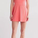 Zella Outscore Racerback Tennis Dress in Coral Sugar Athletic Pickleball Large Photo 0