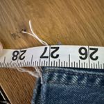 RE/DONE  high rise ankle crop button fly raw hem 27 jeans Photo 12