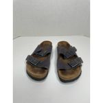 Birkenstock  Arizona Velvet Gray Suede Soft Footbed Size 39 Photo 2
