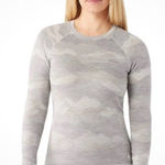 Smartwool Merino Wool Classic Thermal Base Layer Gray Long Sleeve Women's Size M Photo 0