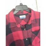 Magellan Plaid Button Down Womens shirt size XL Red Photo 1