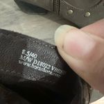 Born Perez Western Cowboy Ankle Boots Bootie Leather Brown 8.5 Gold Stud Zip Photo 6