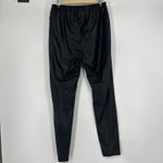 Ralph Lauren LRL Lauren  Faux Leather Leggings Black Stretch High Rise Size 14W Photo 4