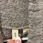 Anthropologie  Moth Paloma Oversized Brown Knit Pullover Tunic Sweater Photo 3