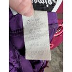 THML Dress purple velour satin empire waist knee length y2k Photo 8