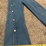 Rainbow Sandals Women's Blue Jeans with Button Detail 28” Photo 2