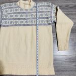 Vintage L.L. Bean Women's 100% Pure Wool Thick Winter Sweater Size M Gray Size M Photo 12