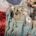 Kathmandu Imports  PATCHWORK BOHO HAREM SMOCKED WAIST PULL ON 100% COTTON PANTS Photo 4