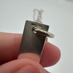 Gucci  Trademark Bar‎ Double Beaded Chain Sterling Silver Necklace Photo 5