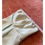 Tibi  Simona Mint Green Strapless Structured Dress Size 4 Photo 3