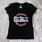 Harley Davidson Authentic Folsom California Graphic Baby Tee Photo 0