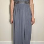 BHLDN Gorgeous  Purple Vilette Beaded and Chiffon Gown Size 6 Photo 1