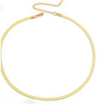 Boutique NEW Unisex‎ 2mm Gold Filled Layering Herringbone Chain Necklace 18-20” Photo 0