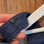 Talbots  100% linen denim look seamed fitted tank dress 8 Photo 9