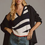 Anthropologie  Maeve V-Neck Sweater Vest Size XS Photo 0