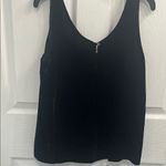 J.Crew Velvet Elegant Black Sleeveless Top Photo 4