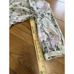 Liz Claiborne  Women Floral Button Down Size Medium‎ Cotton Blend Lightweight Photo 6