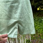 Le lis  Light Olive Green Avaya Halter Satin‎ Mini Dress Sz M Party Nightclub NWT Photo 2