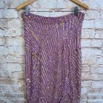 Antik Batik Jeanne Sequined Tulle Skirt in Lavender Size Large/42 NEW Purple Photo 2