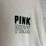 PINK - Victoria's Secret 𝅺Women’s VS PINK Lightweight Sweatshirt Tshirt Sleeve Details White Size S Photo 3