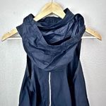 Athleta | Navy Blue Racerback Lightweight Vest Zipper Hood | Size Medium Photo 8