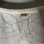 St. John‎ Sport White Crop Sleeveless Shell Sweater Large Photo 6