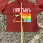 Pink Floyd Maroon Cropped Hoodie Sweatpants Sweatsuit Size XS Photo 11