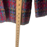 Valerie Stevens  Petites‎ Vintage 90s Size 2 XS Rainbow Tweed Wool Mohair Blazer Photo 7