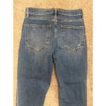 Gap  Cigarette High Rise Raw Hem Straight Leg Jeans, sz 4 (27) Photo 6