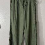Gap Womens Pull On Wide Leg Pant, Green, XL, 744898 Photo 0