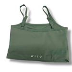 WILO Australia Olive Green Sports Bra Tank Top Photo 1