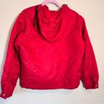 Ralph Lauren Polo Red Nylon Hooded Jacket Coat Womens M Fall Classic Warm Photo 4