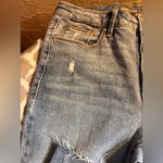 Seven7  Slim Flare Distressed Wide Leg Jeans sz 6 boho casual slim flare game day Photo 3