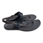 Chacos Chaco Maya II Java Brown Leather Thong Slingback Sandals Women’s Size 6 Photo 1