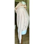 Forever 21 Active Jacket Blush Pink Hooded Zip Front Windbreaker Women's Large Photo 3
