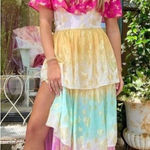 Love Shack Fancy NWT VYNNE Ombré Tiered Maxi Dress Photo 0