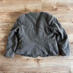 Brooks Brothers  2Piece Skirt Suit Italian Wool Gray Women’s Size 16 Photo 3