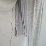 Splendid  Long Sleeve Maxi Dress Gray Size‎ Medium Photo 3