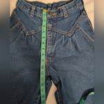 Vintage Zena USA Made Denim Jeans High Rise W6 Medium Wash Blue Size 6 Photo 8