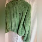 RVCA Sage Green Fleece Hoodie Photo 2