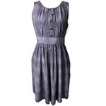 Anthropologie Mise En Scene By Ruffian Fall 2010 Purple Silk Dress Photo 6