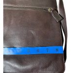 Chocolate Brown Leather Crossbody Bag Quiet Luxury Artisan Made‎ in India Photo 5