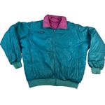 Columbia Vintage Reversible Duck Down Ski Coat Jacket '89 Women's Size Large Photo 1