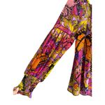 Anthropologie NEW Alexander Farmer Floral Blouse Women XS Butterflies Monarch Photo 6