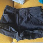 Levi's Vintage Black Denim High-Waisted Shorts Photo 0